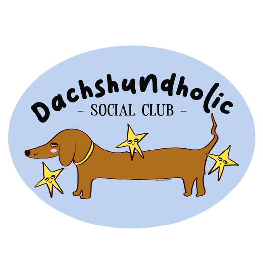 Adesivo - dachshundholic