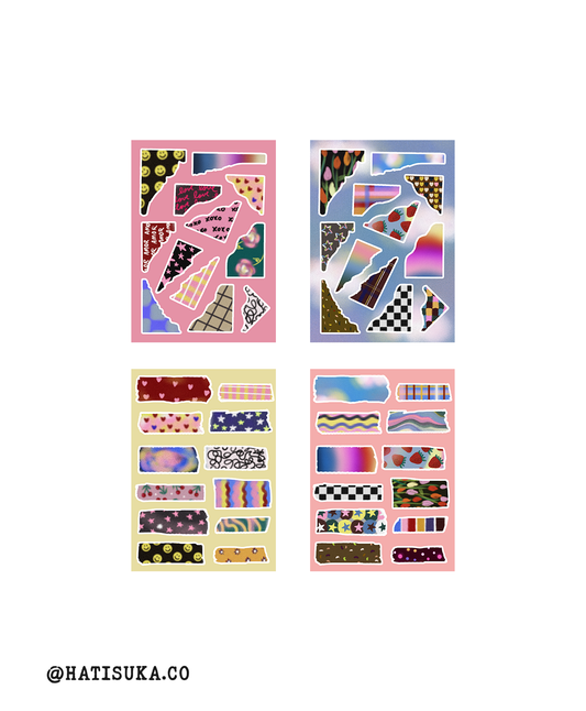 Kit Cantos & Fake Washi Tape